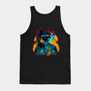 Steampunk Coder - 5 - A fusion of old and new technology Tank Top